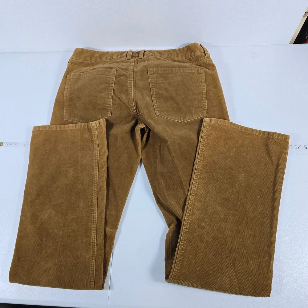 J.‎ Crew 32T Brown Corduroy Favorite Fit Pants Men's Casual 35x32
